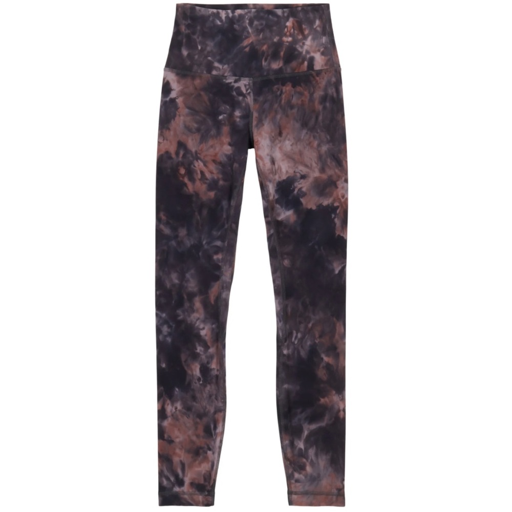 Lululemon Align Leggings 25” in Diamond Dye Graphite Grey Pink Pastel